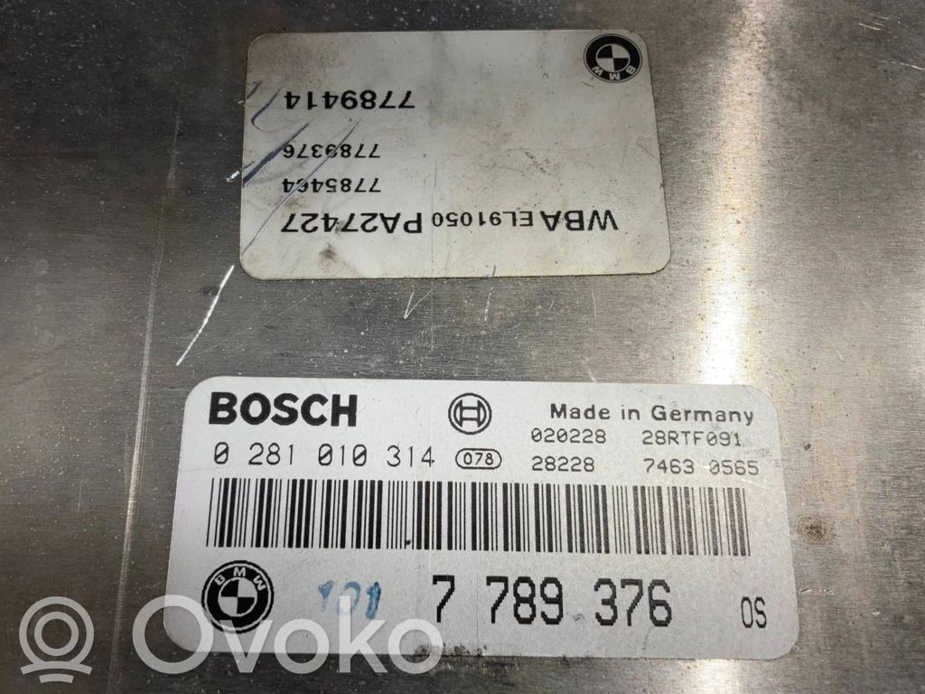 Aizdedzes ECU komplekts