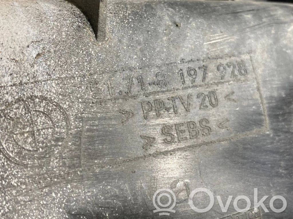 Brake cooling air duct