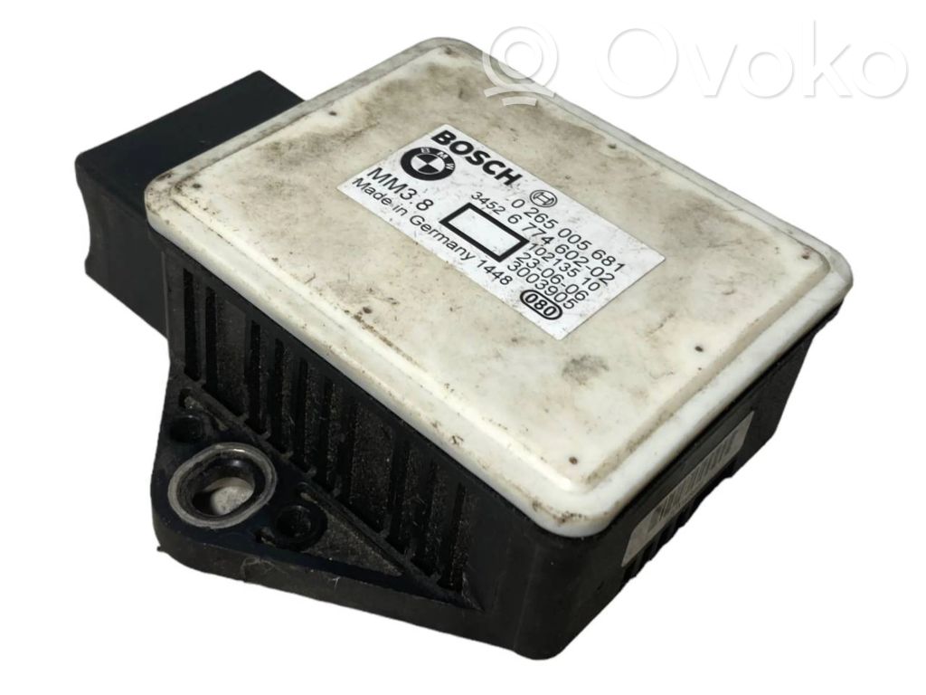 ESP (Electronic Stability Program) sensor (acceleration sensor)
