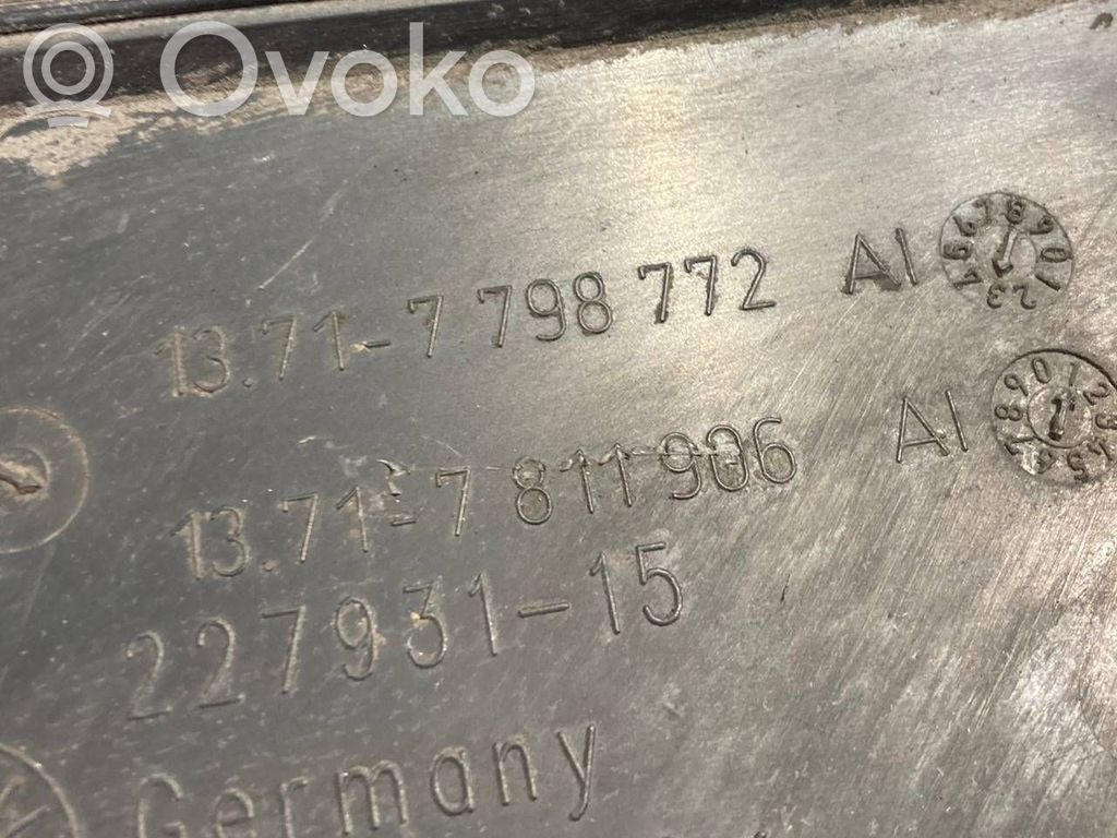Gaisa ieplūdes kanāla detaļas