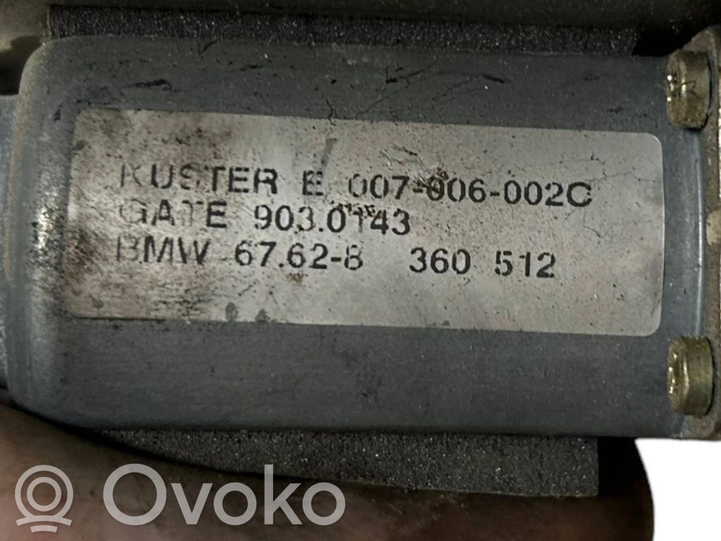 Priekšpusē elektriskā loga pacelšanas mehānisma komplekts