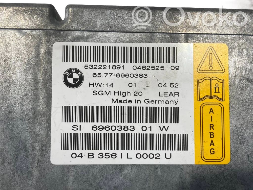 Gaisa spilvenu vadības bloks