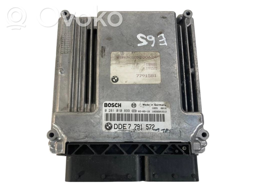 Aizdedzes ECU komplekts