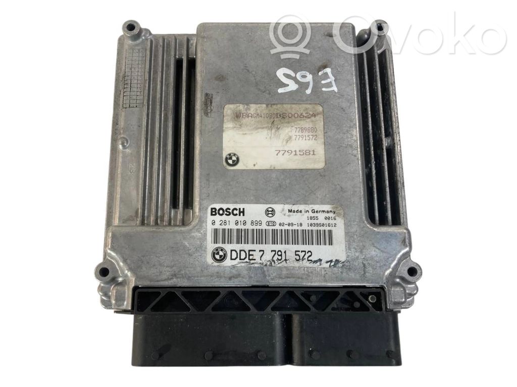 Aizdedzes ECU komplekts