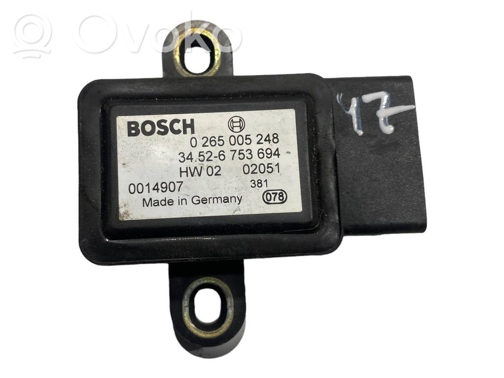 ESP (elektroniskās stabilitātes programmas) sensors (paātrinājuma sensors)