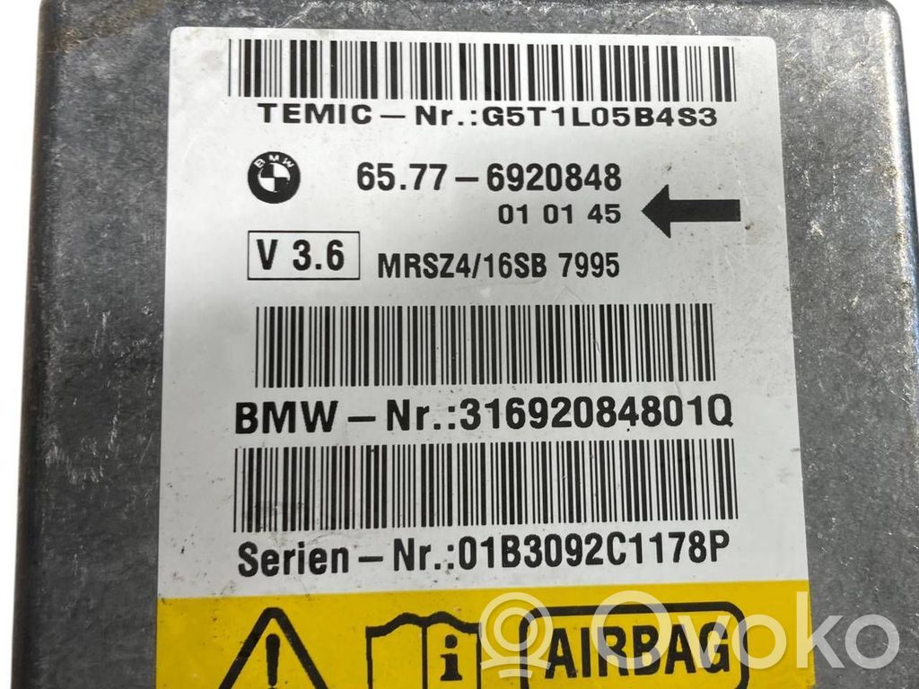 Gaisa spilvenu vadības bloks