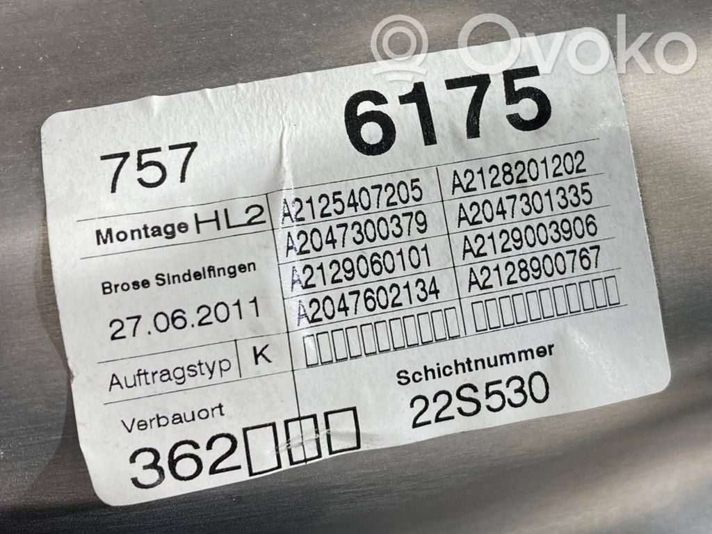 Elektriskā loga pacelšanas mehānisma komplekts