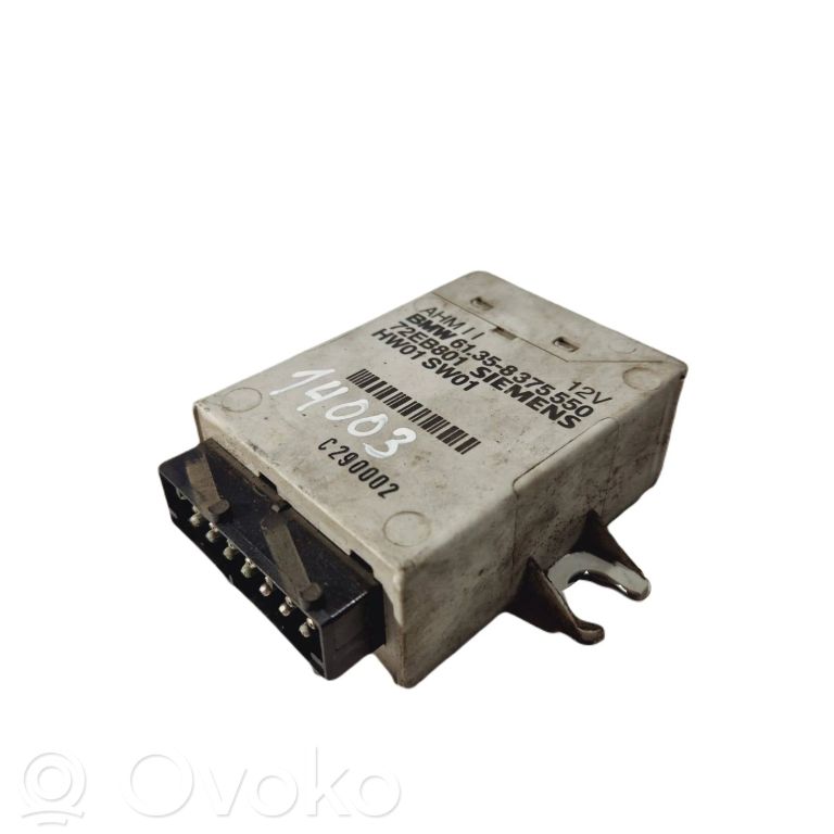 Trailer hitch control unit