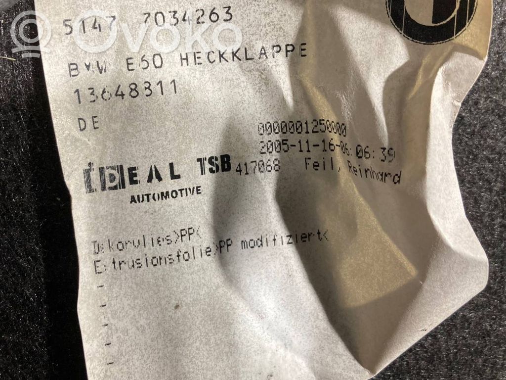 Bagāžnieka dekoratīvā apdare