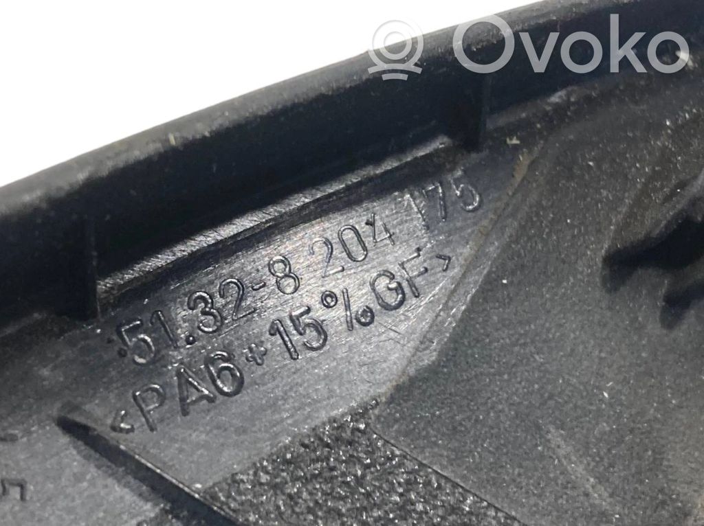 Another type of decorative trim detail on the front of the door