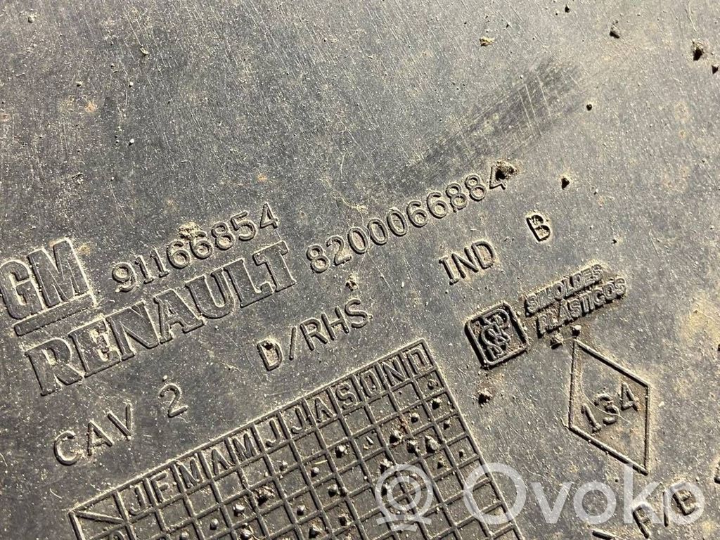 Aizmugurējā bufera apakšas aizsargs