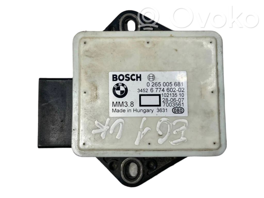 ESP (Electronic Stability Program) sensor (acceleration sensor)