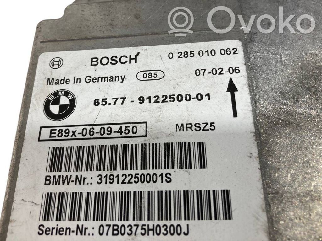 Gaisa spilvenu vadības bloks