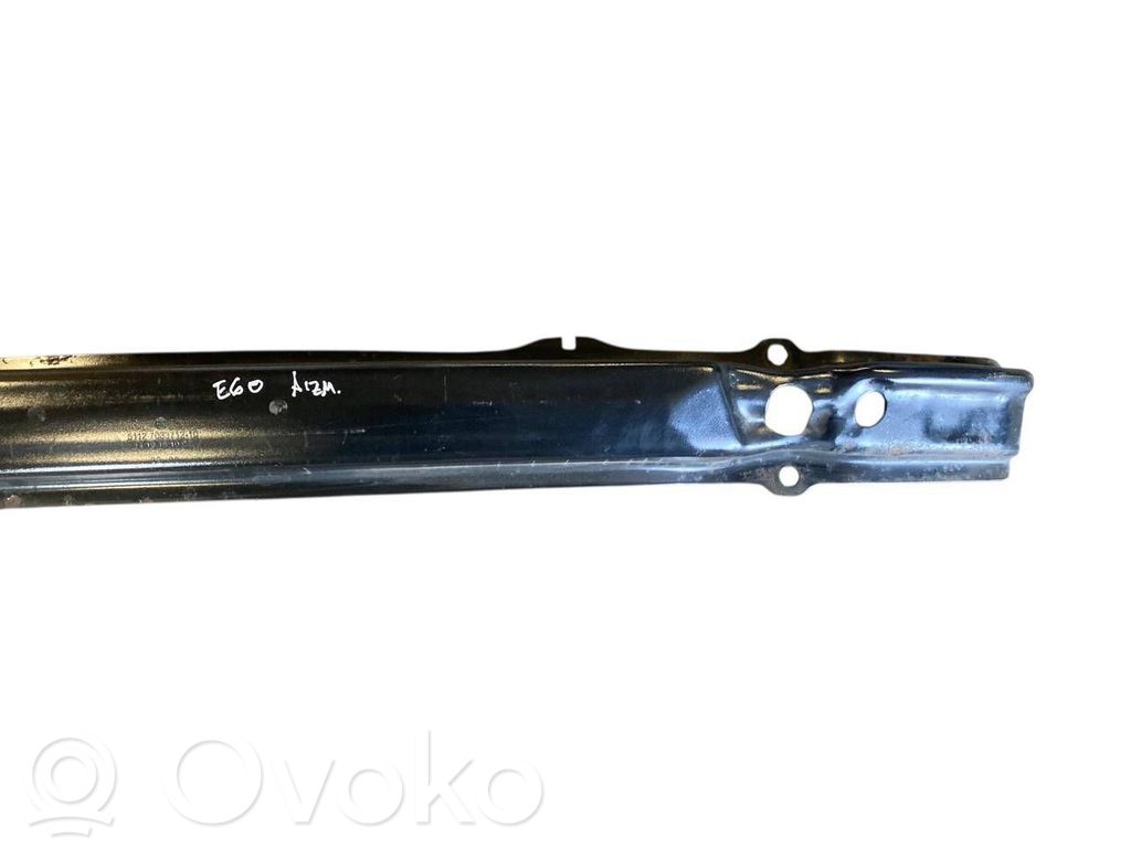 Rear bumper beam
