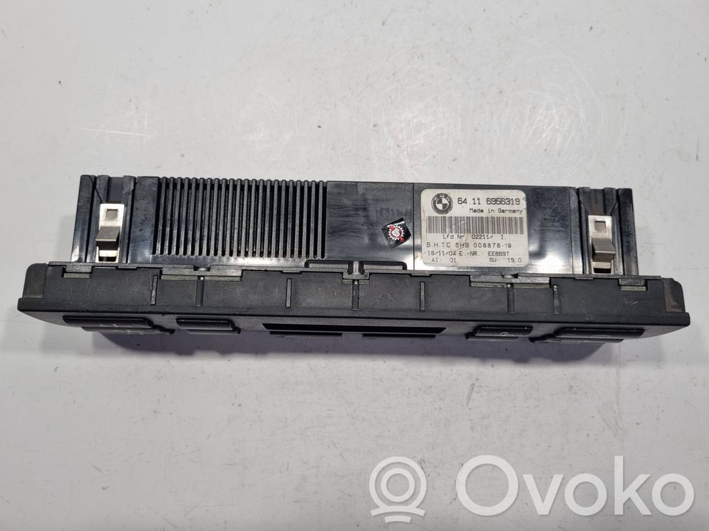 Air conditioning / climate control / interior heating control unit (in the passenger compartment)