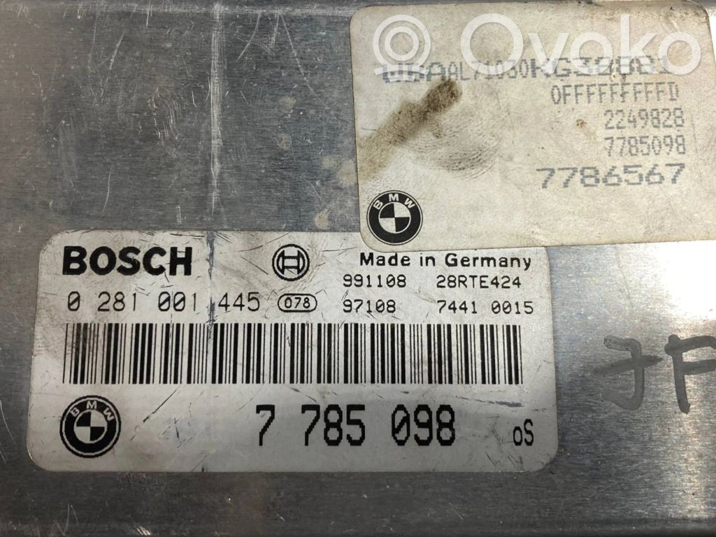 Dzinēja vadības bloks