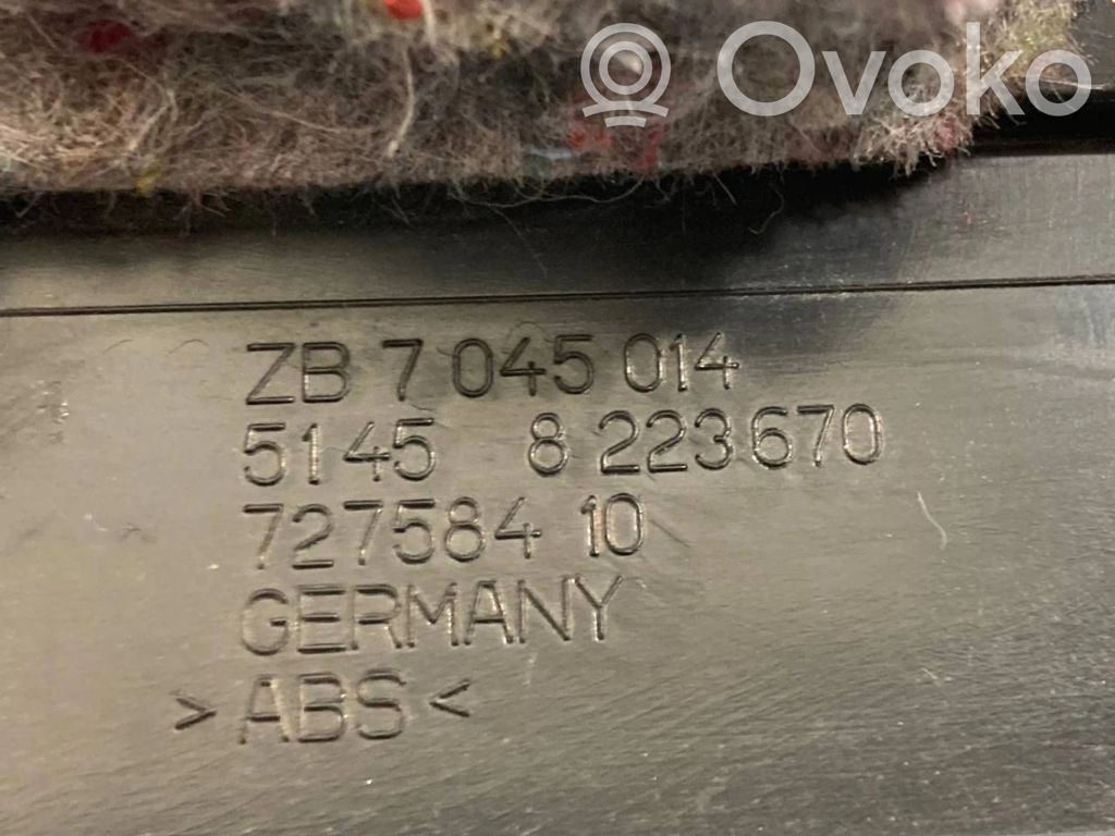 Paneļa dekoratīvās apdares vairogs (apakšējais)