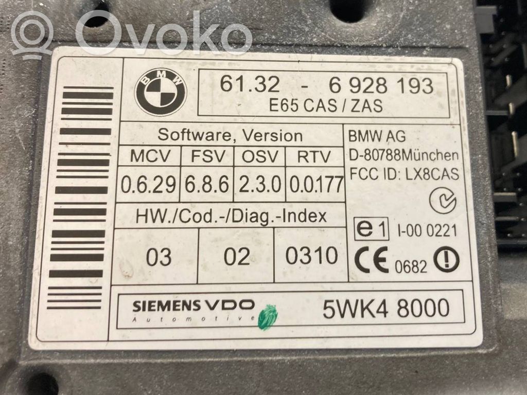 Aizdedzes ECU komplekts