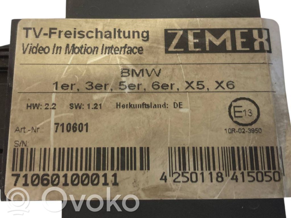 Video vadības modulis