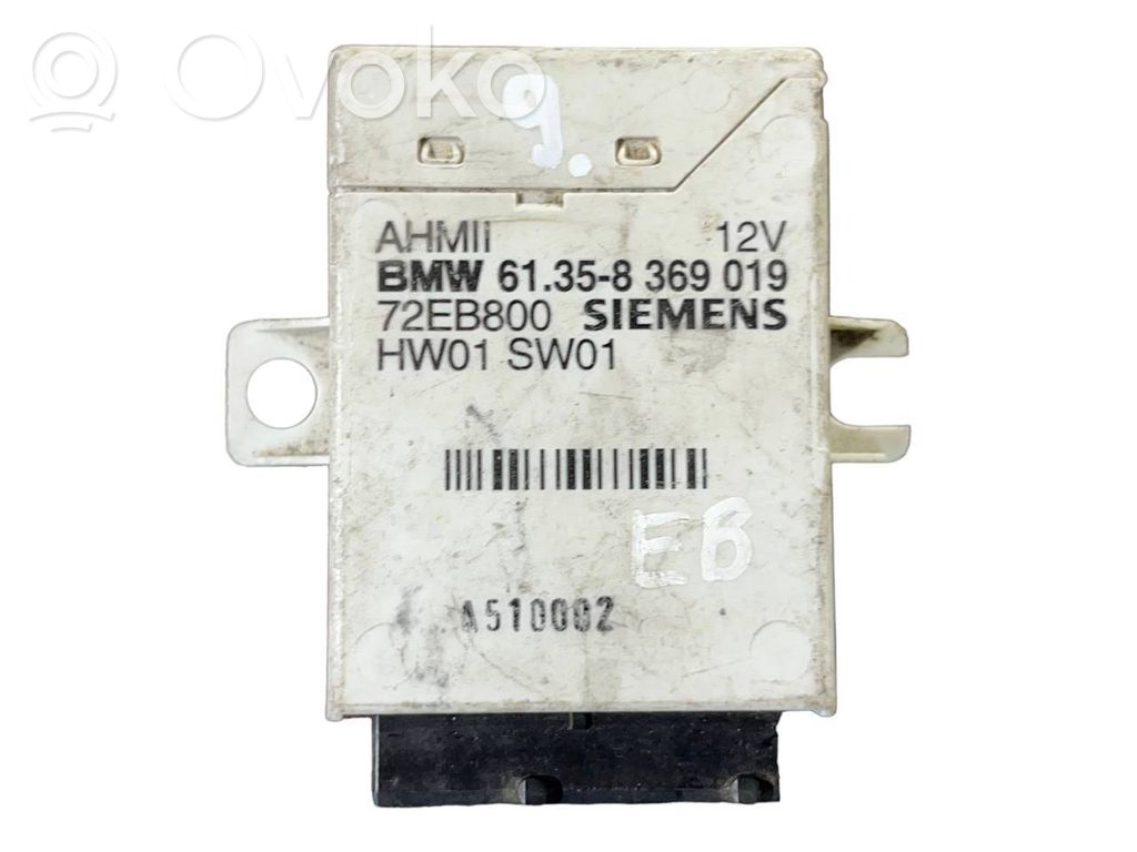 Trailer hitch control unit