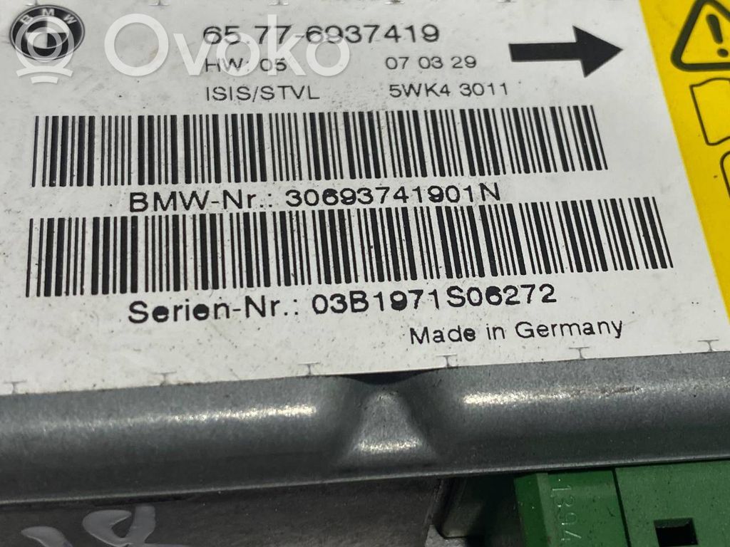 Gaisa spilvenu vadības bloks