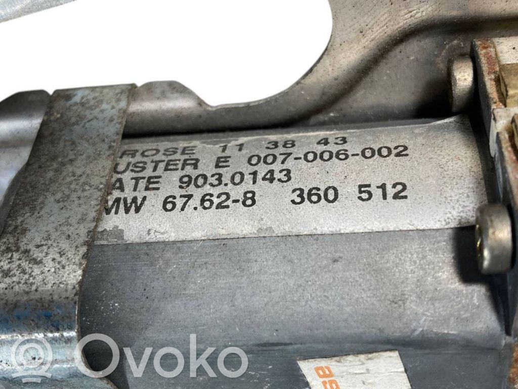 Priekšpusē elektriskā loga pacelšanas mehānisma komplekts