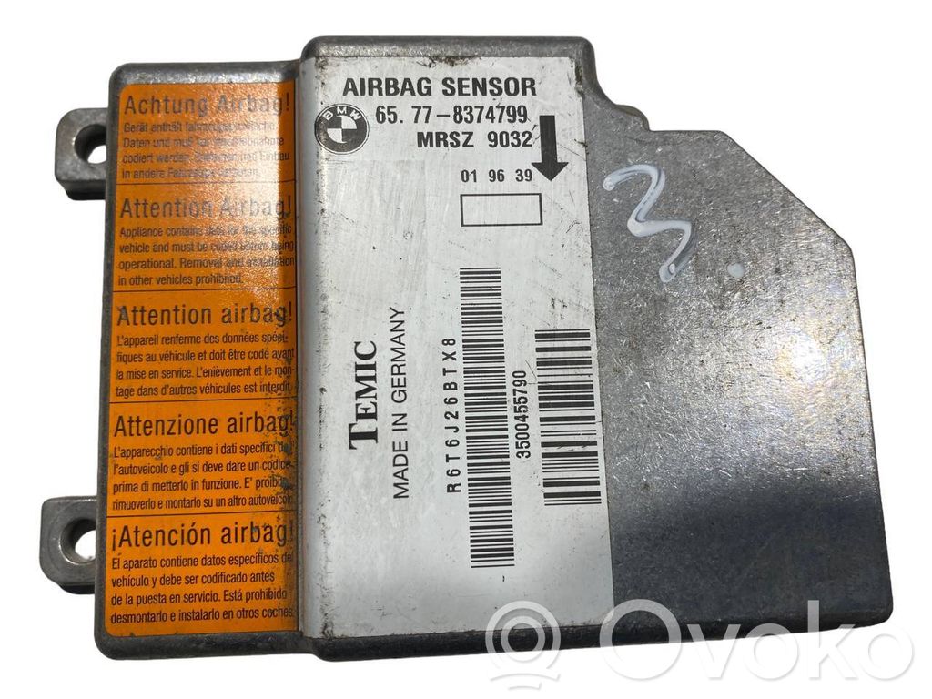 Gaisa spilvenu vadības bloks