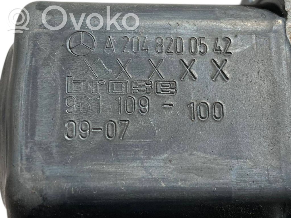 Rear window lifter motor