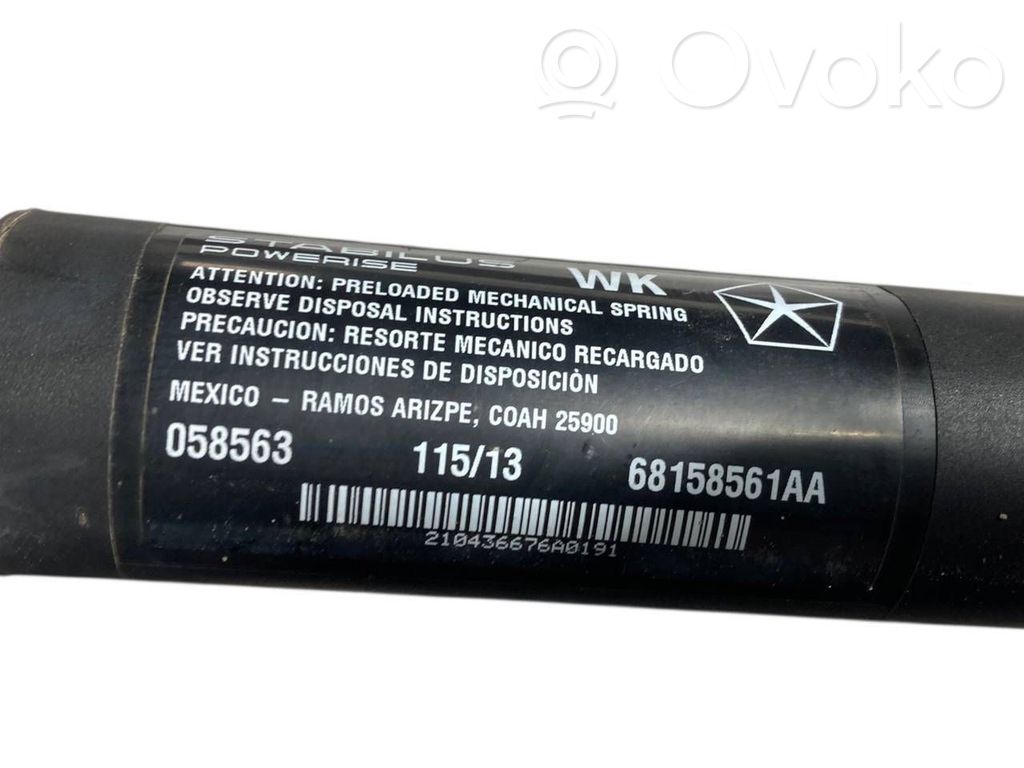 Bagāžnieka pārsega hidraulikas cilindrs