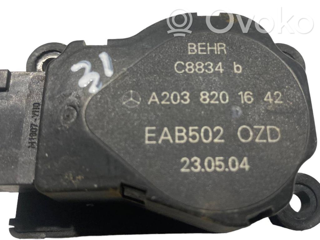 Gaisa vārsta motoriņš