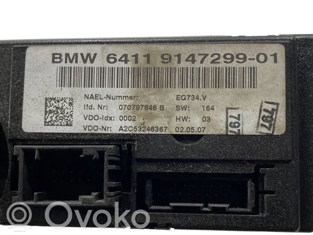 Air conditioning / climate control / interior heating control unit (in the passenger compartment)