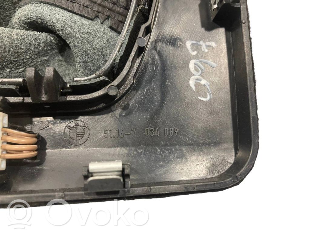 Gear shift lever decorative trim (plastic)