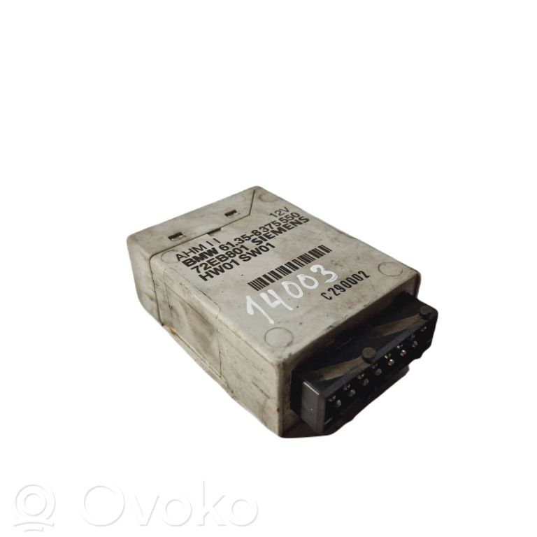 Trailer hitch control unit