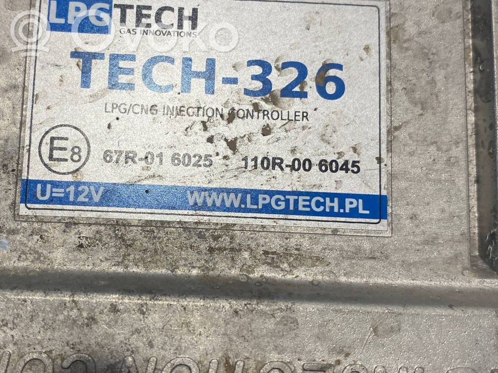 Gāzes iekārtas vadības bloks