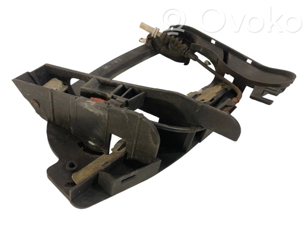 Holder/bracket for external opening handle at the front