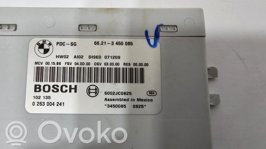 Parkošanas (PDC) vadības bloks