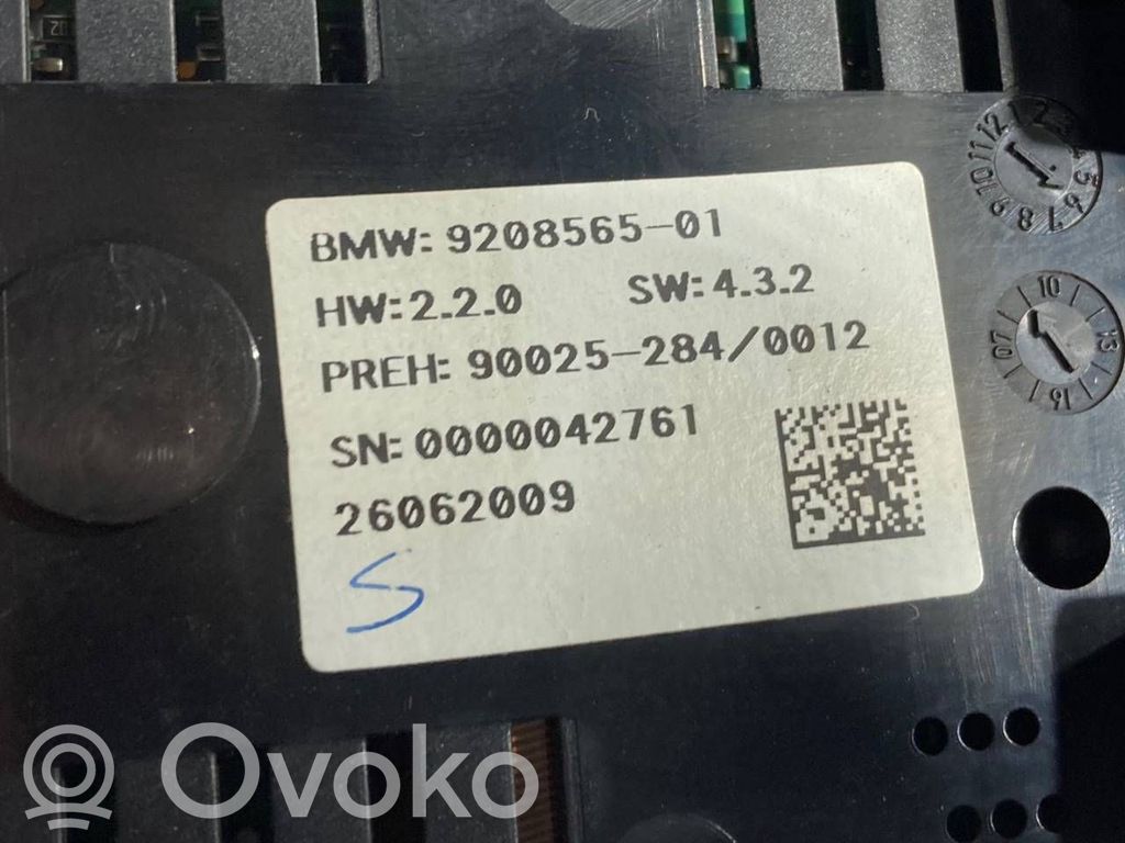 Gaisa kondicioniera / klimata kontroles / salona apsildes vadības bloks (salonā)