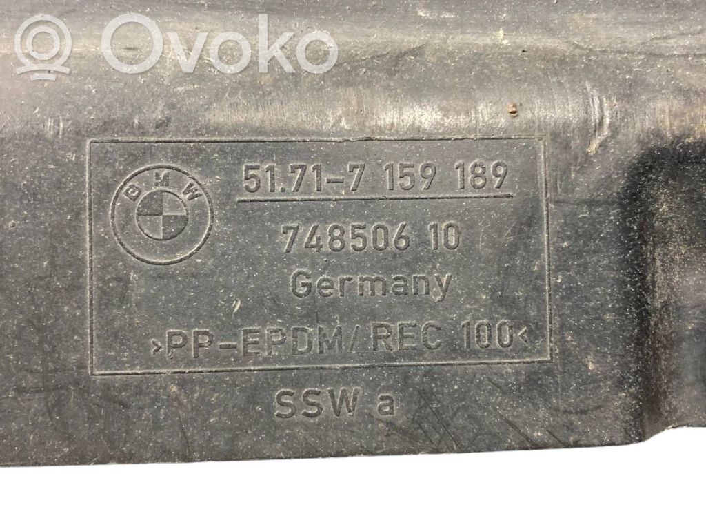 Under engine guard (front)