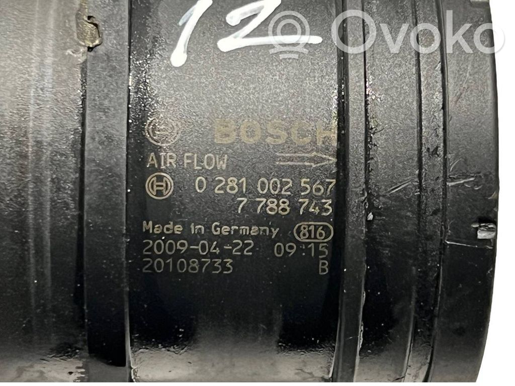 Gaisa plūsmas mērītājs