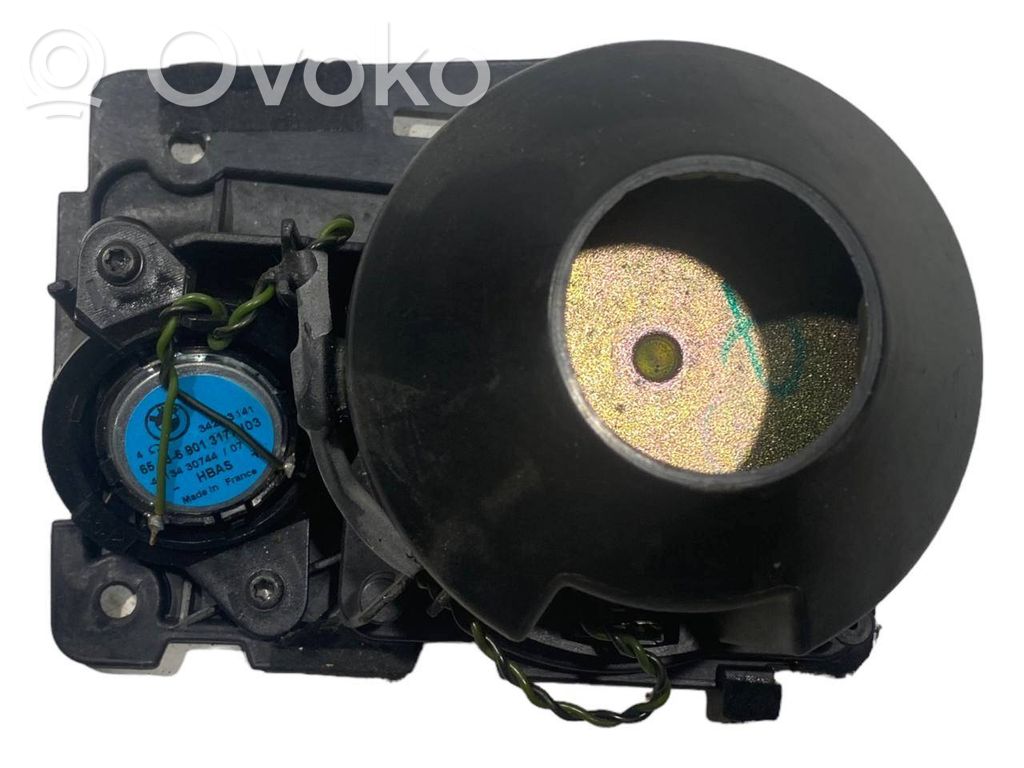 Speaker(s) in the rear door