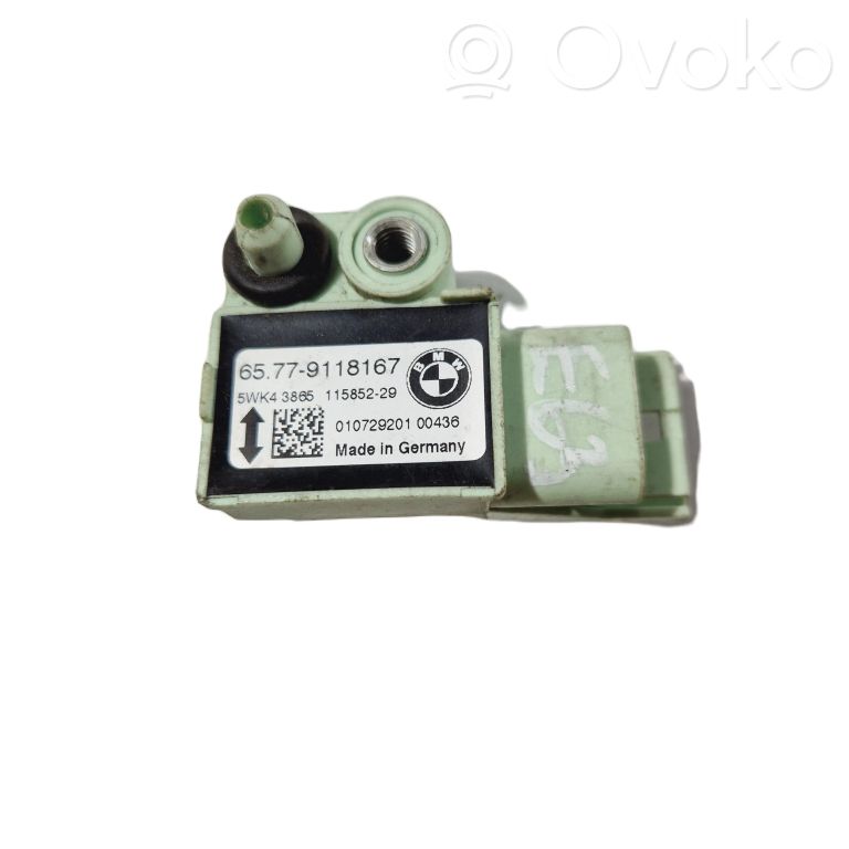 Airbag impact sensor