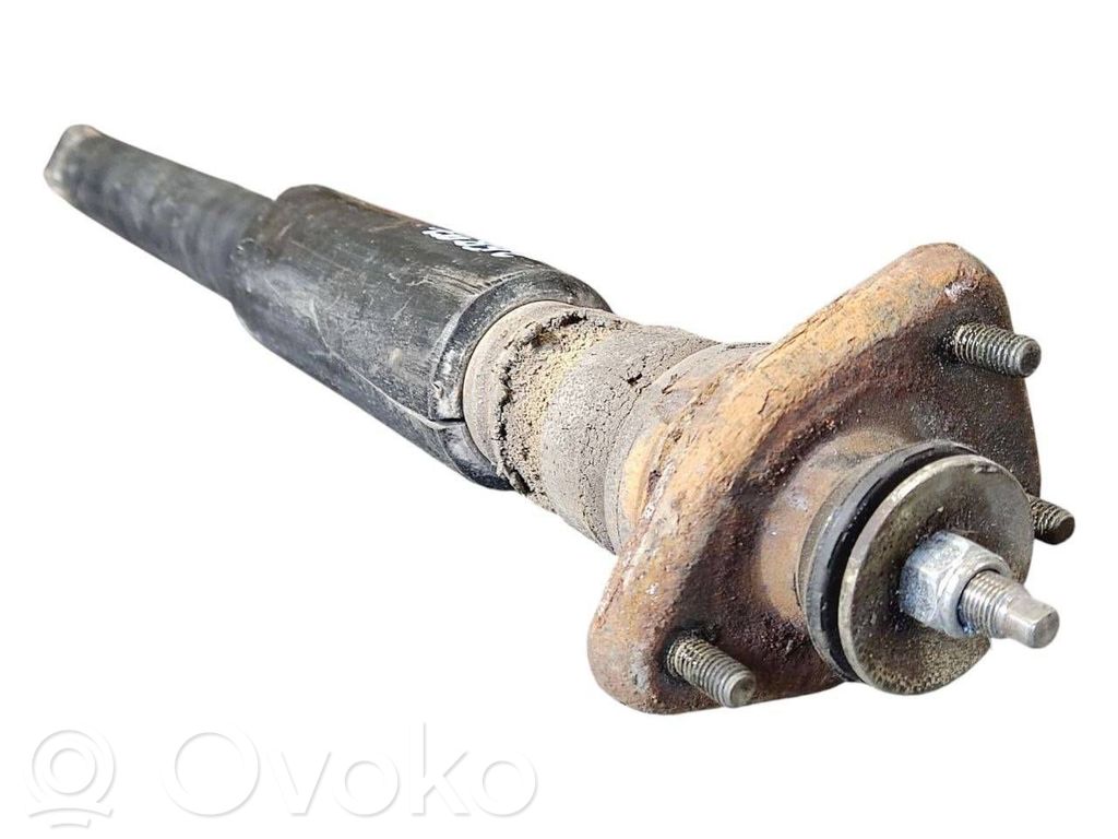 Rear shock absorber with spring