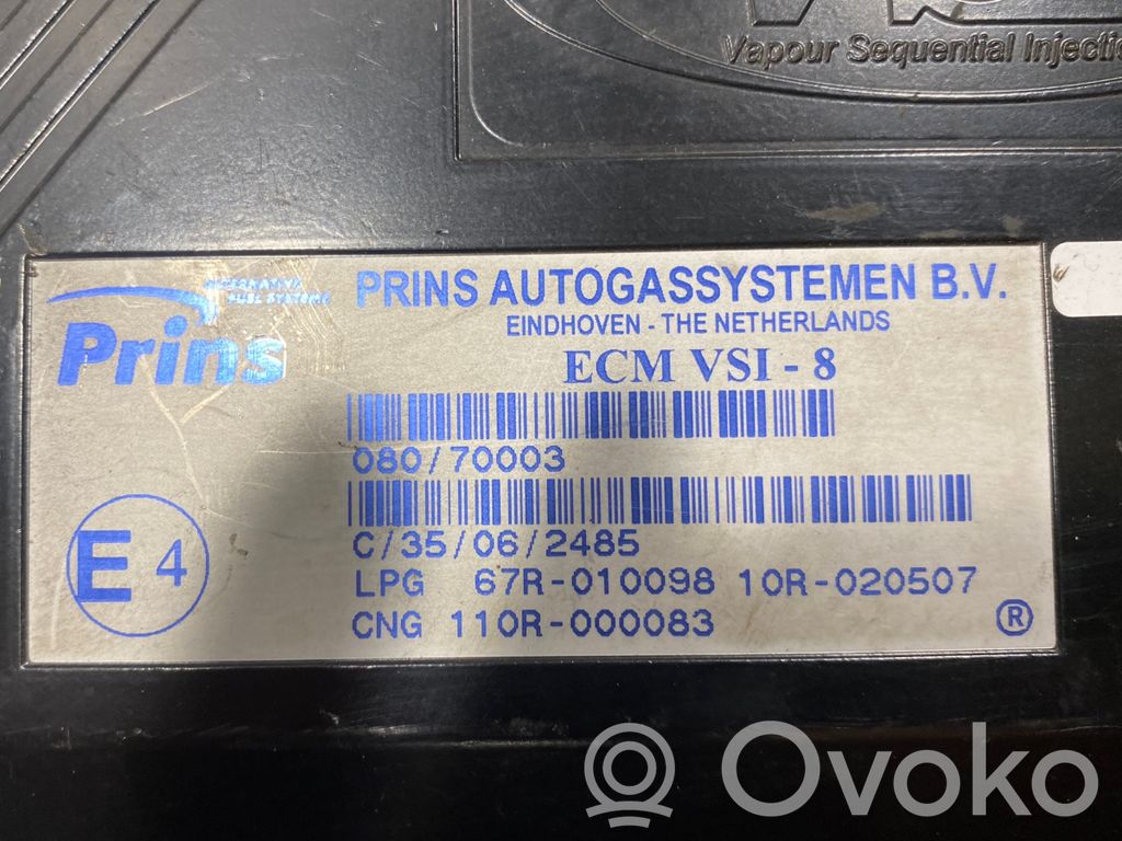 Gas appliance control unit