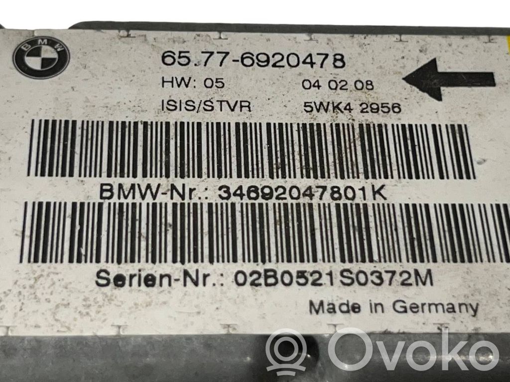 Gaisa spilvenu vadības bloks