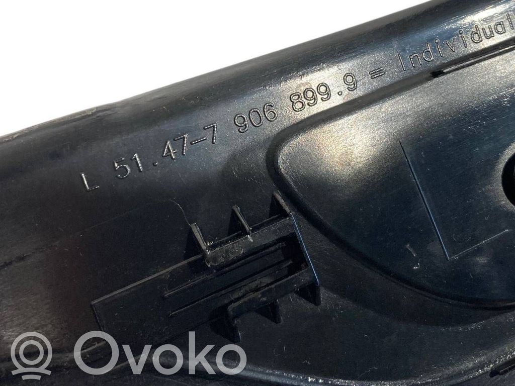Aizmugurējā sliekšņa dekoratīvā apdare (iekšējā)