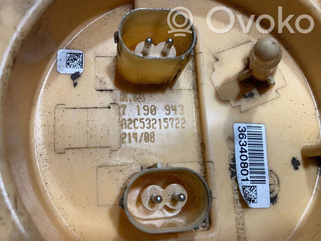 Degvielas sūknis (degvielas tvertnē)