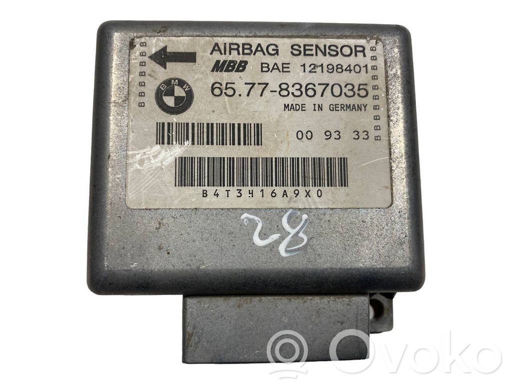 Gaisa spilvenu vadības bloks