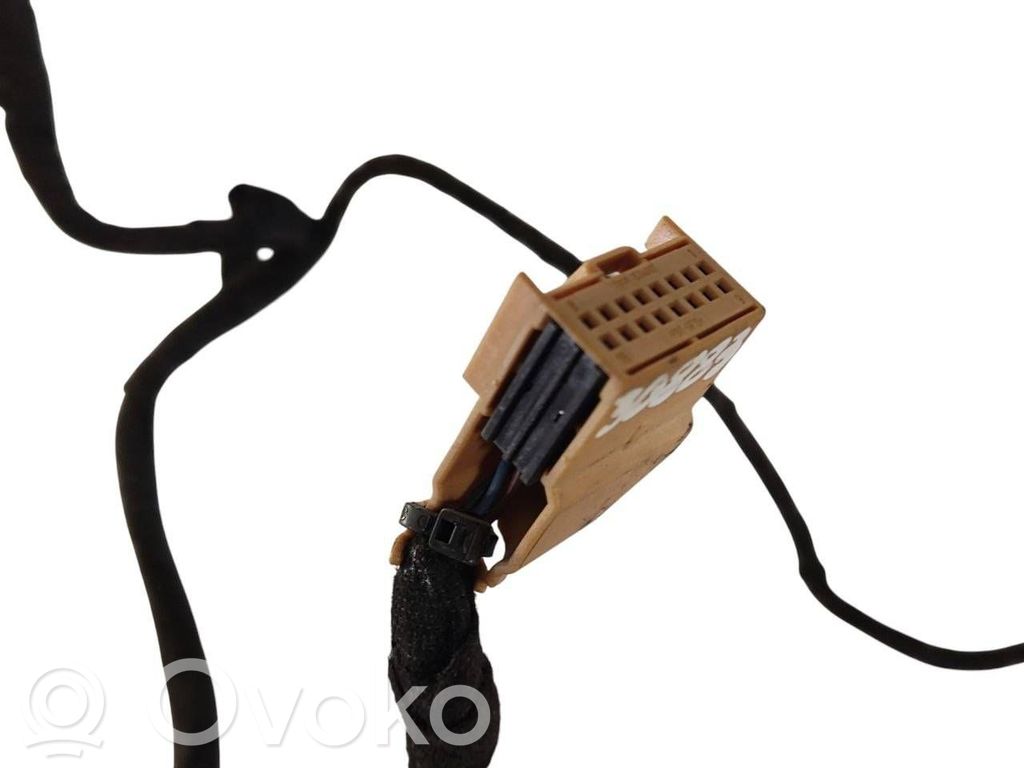 Aizmugurējo durvju vadu instalācija