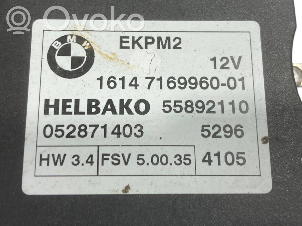 Degvielas sūkņa vadības bloks