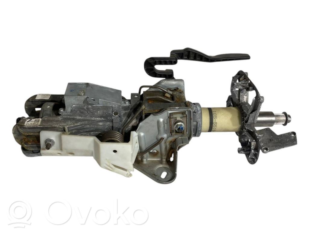 Steering wheel axle